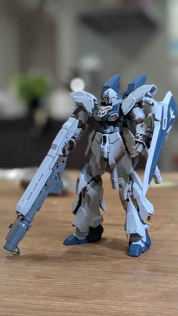 ライフルにバズーカ装着は反則級のカッコよさ（重くてポーズ取れないけど）