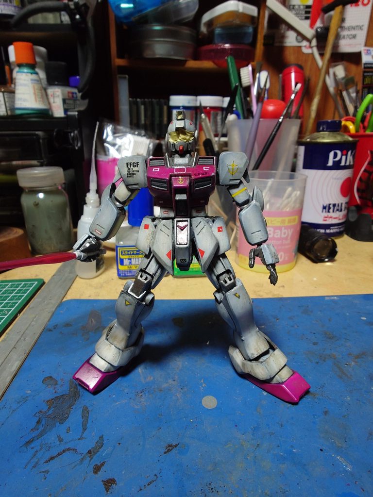 倒れ役だけどGMもそれなりにつくりやした。