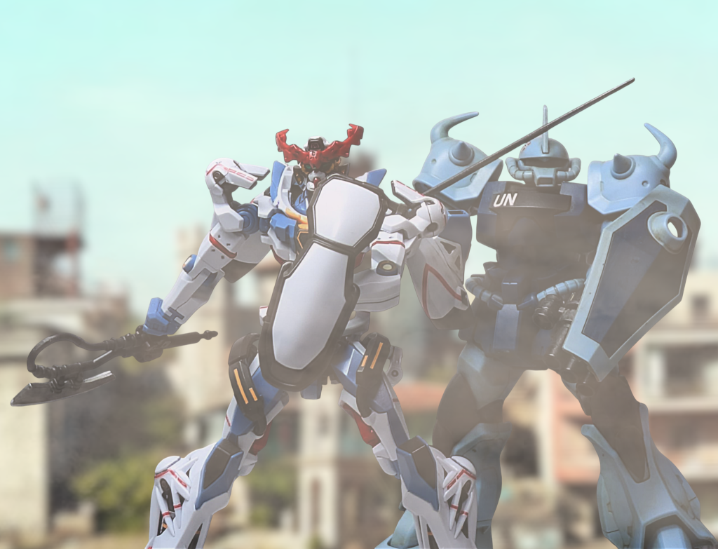 一年戦争終結後も続いたジオン残党勢力や国連軍内での派閥争いにより戦乱は続いていた。その影にはMS開発により巨大軍産複合体となったアナハイム社が存在し、敵味方問わずにMS開発を行う企業姿勢はアナハイムに頼る必要があるとはいえ国連軍にとって座視できるものではなかった。第二次ネオ・ジオン抗争勃発直前に国連軍はアナハイムに頼らないMS開発を開始。技本およびジオニック系元アナハイム研究者や海軍戦略研究所