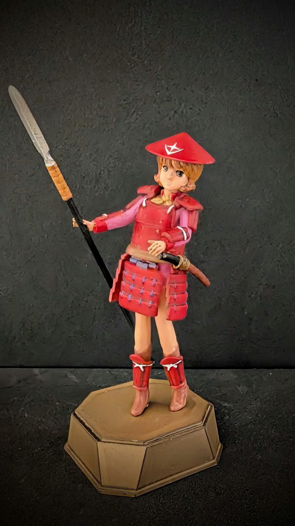 槍はビームジャベリンにすれば良かったと後悔。