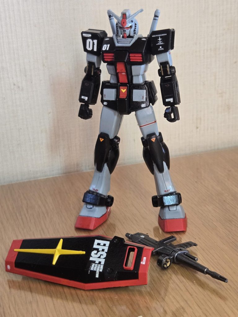 シールドもプロトタイプの色に塗装しました！