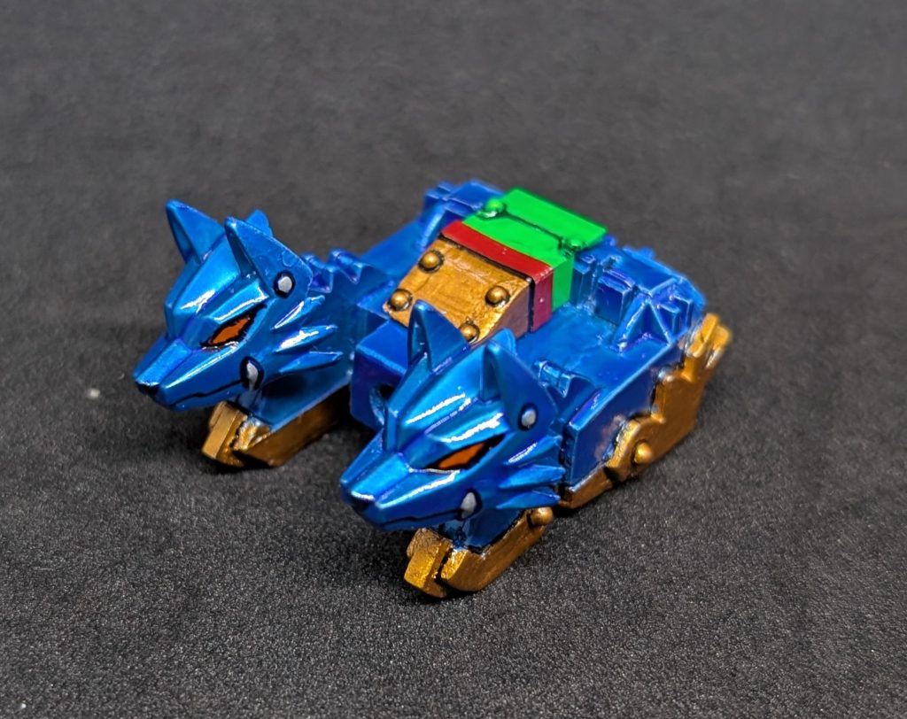 コアランダーと狼