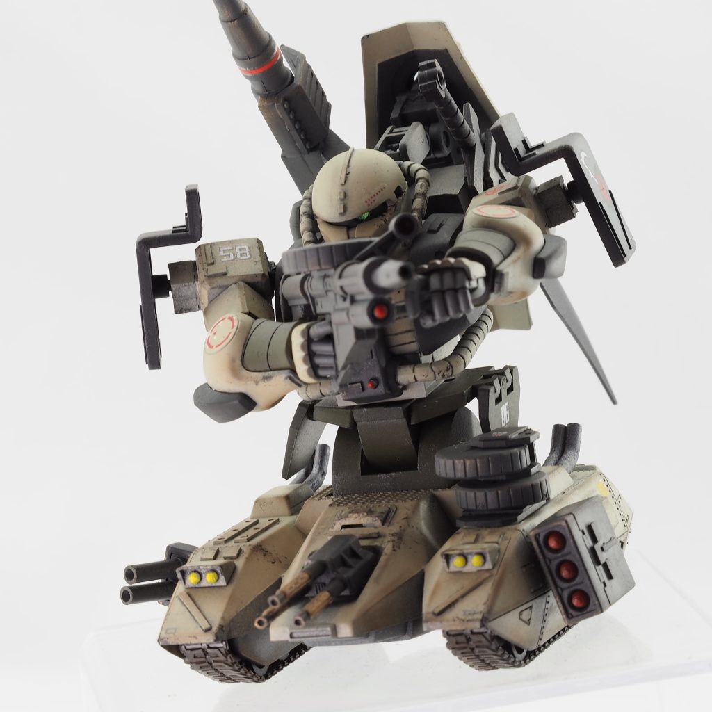 今回は以上です！新年一発目！「すげぇ強いザクタンク」を目指して作ってみました😊今年も皆さんと楽しさを共有できたらと思います！よろしくお願いいたします！