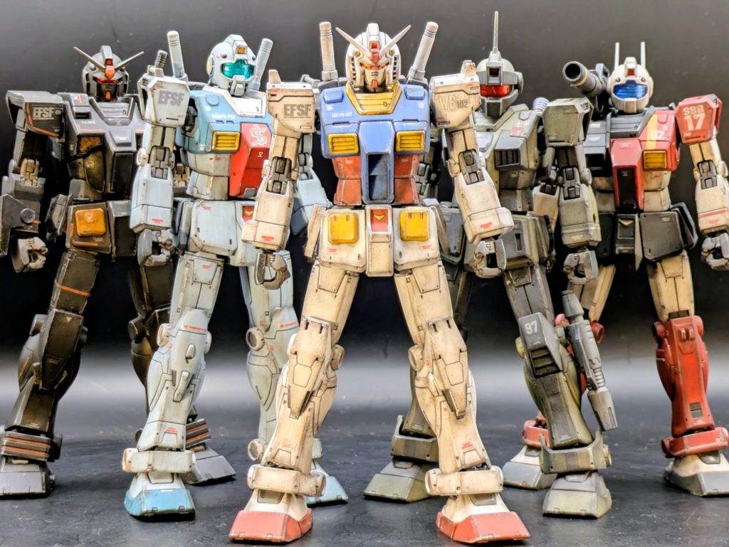 過去の投稿作から、連邦チーム❗️シャキーン✨️