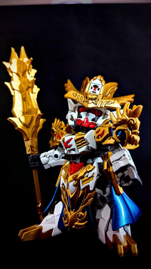 だいたいの事は殴ったら解決できます的な雰囲気の立ち姿にしました。