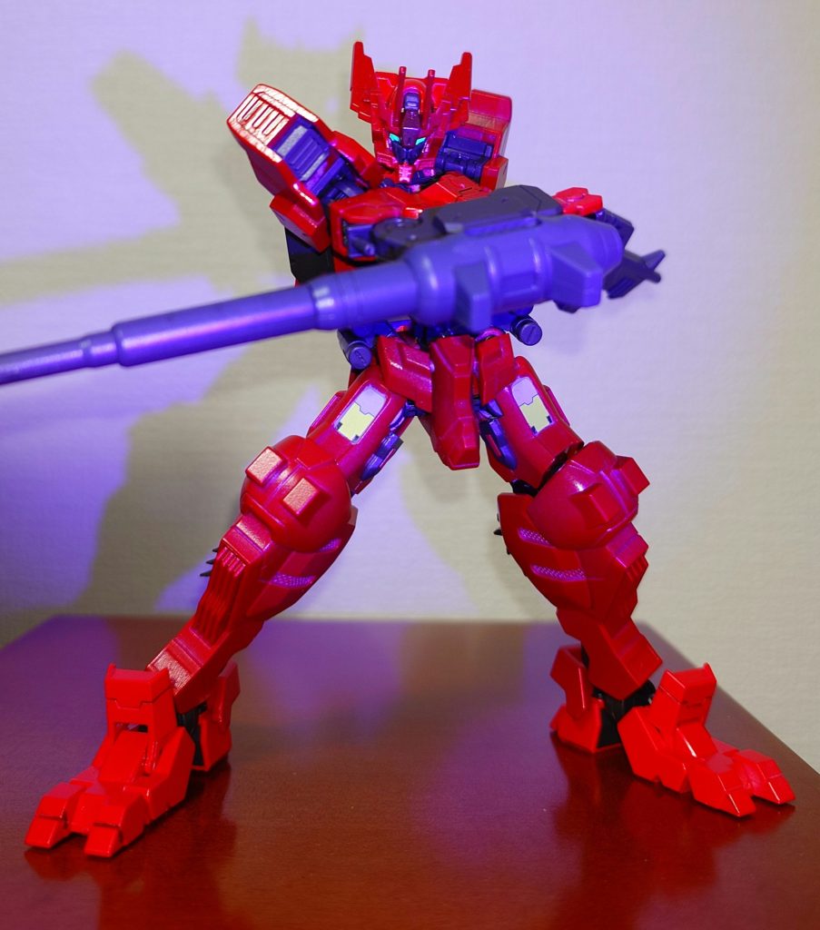 フンフン🌀🌀変形の確認とかで間接が緩くなってて１度落としました😱😱😱バーニッシュと補強ペンで調整です💪