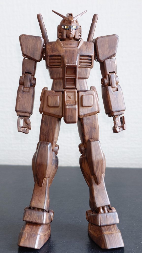 正面✨️ツインアイは付属シールが無かったのでRGの78Ver1.0のを使用。