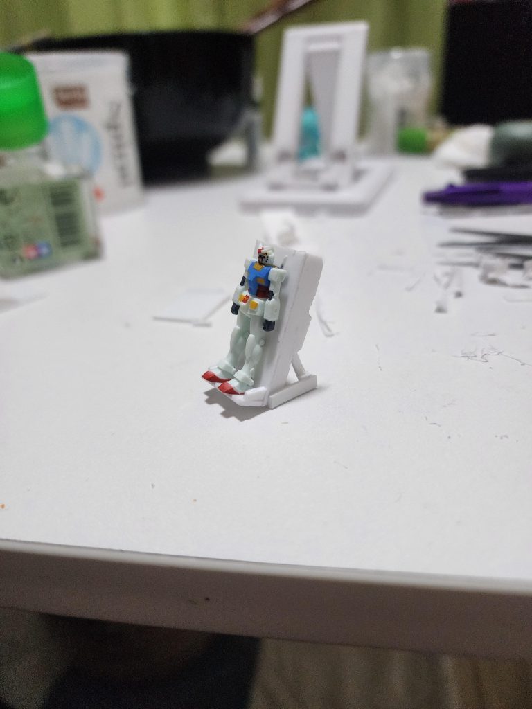 制作工程まずはデッキを3つ作ります自由帳で型紙作って作ってます