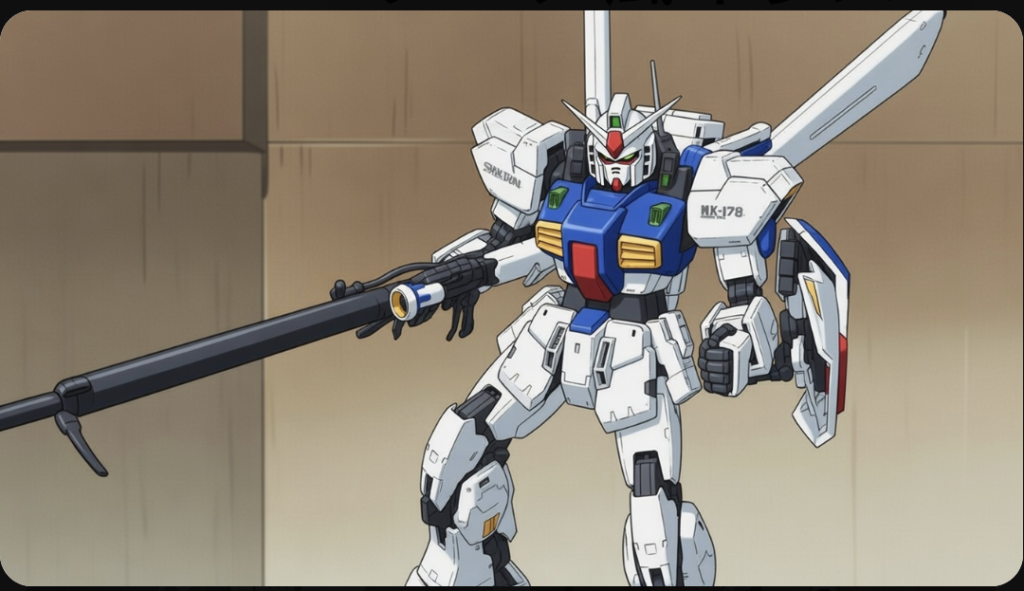 これは反則かも知れませんがAIに写真をアップしてアニメ風のイラストを書いて貰いました✨️カッコよ‐!!