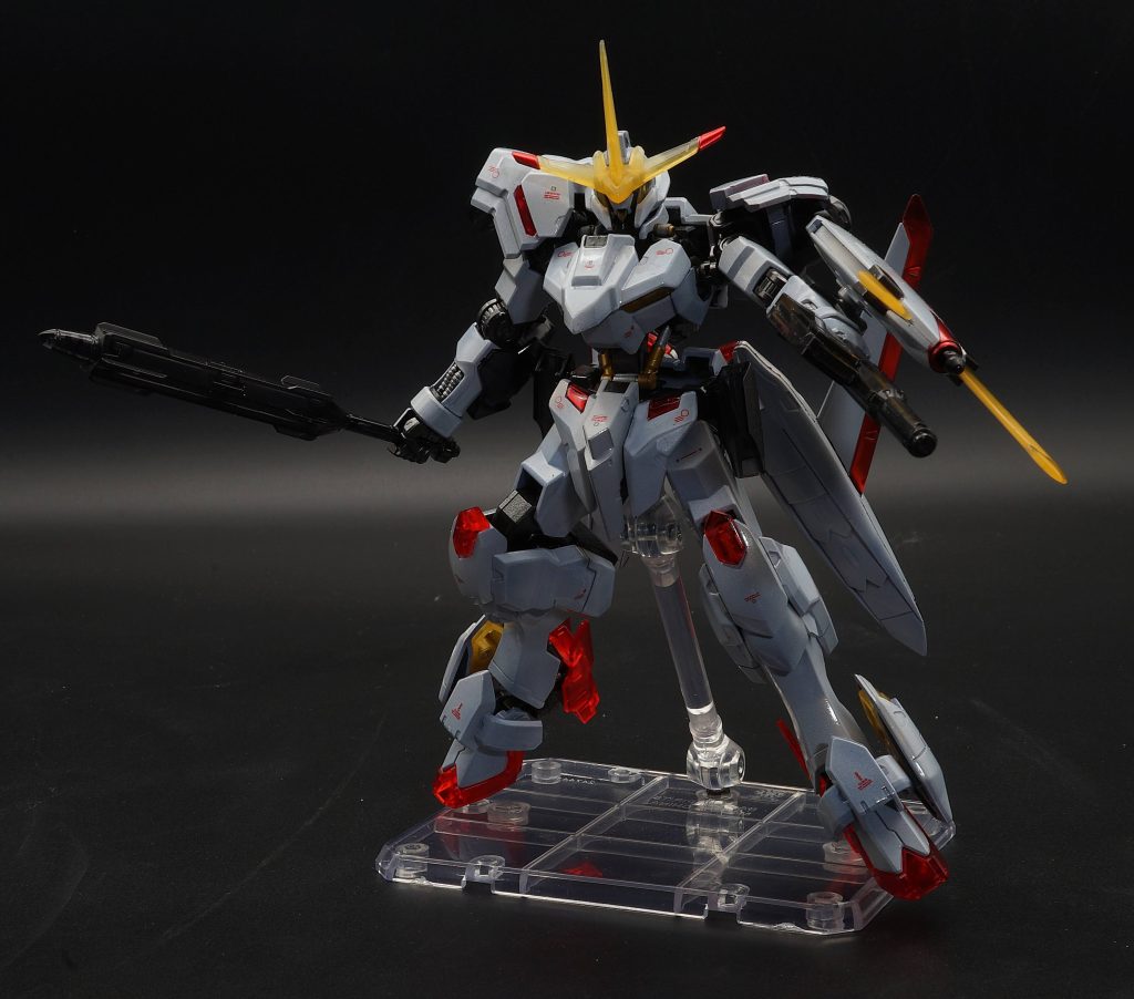 HG 1/144 ガンダム端白星　ソリッドクリア風塗装–4枚目/制作者：あるむ