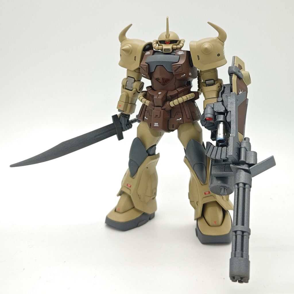 グフカスタム–2枚目/制作者：ユッキー