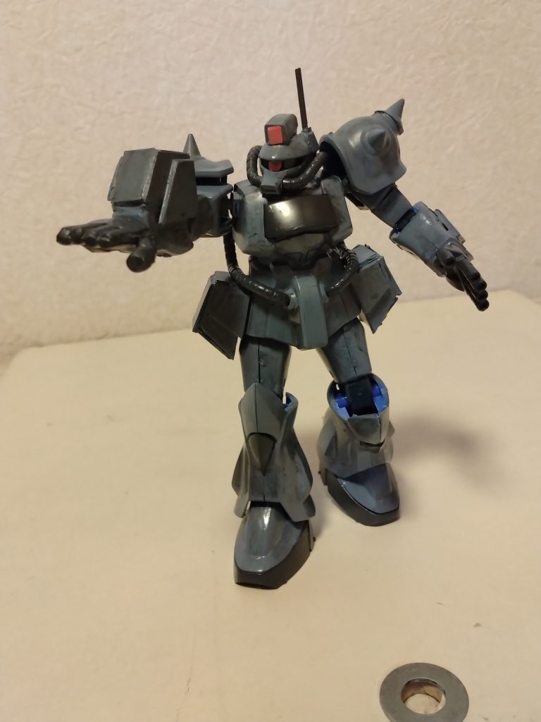 後はポージングを…あ…塗残しがありますね、お恥ずかしいです、ご愛嬌でお願いします😭