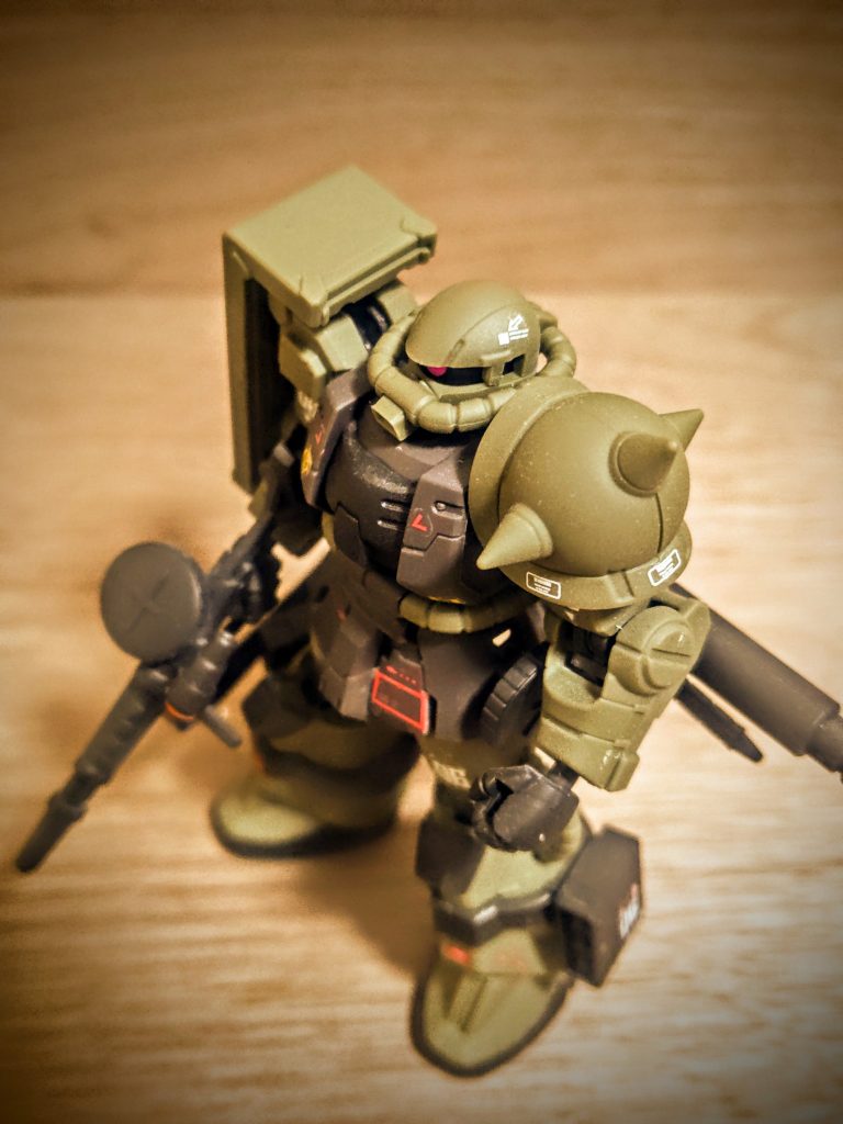 GフレームFA MS-06 ザクⅡ–4枚目/制作者:HKR