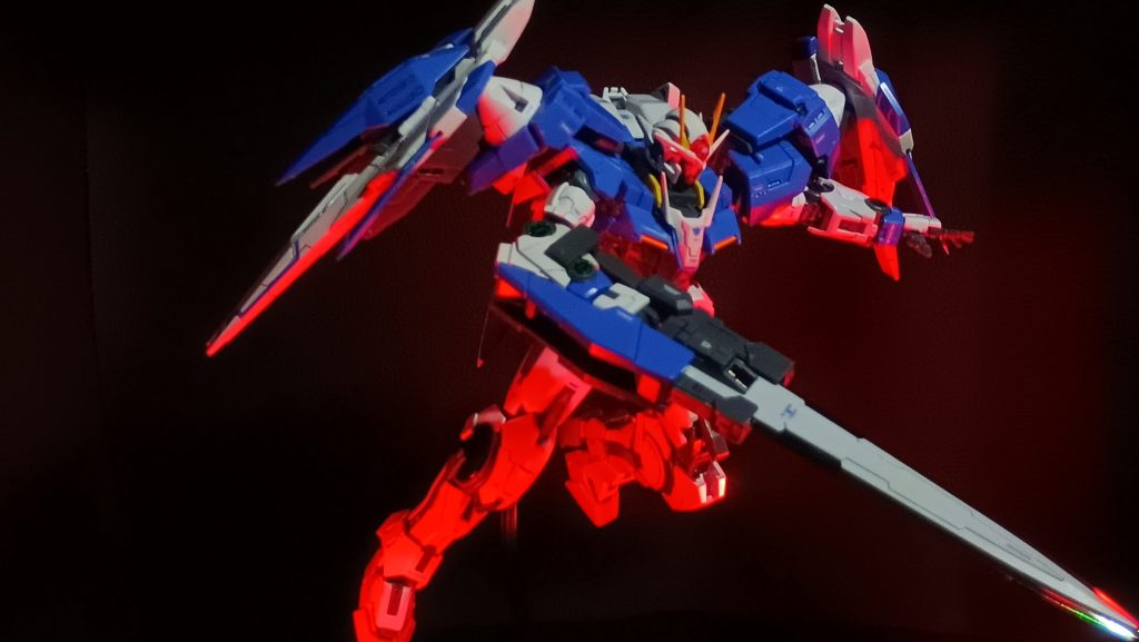 同じくトランザム状態の再現です。結構それっぽく見えますね。