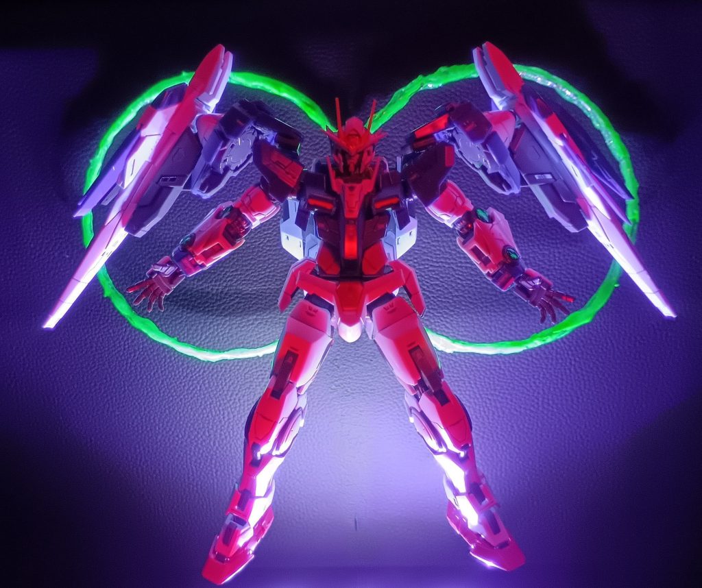 トランザム状態。消しゴムマジックを初めて使って、スタンドを消去。すごすぎて恐怖すら覚えるレベルです(zaku-kao4)