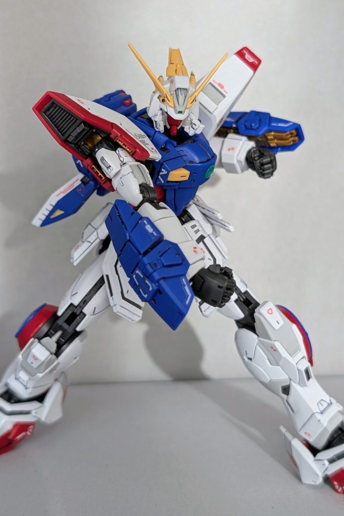 バトルモードで旧キットの箱絵風