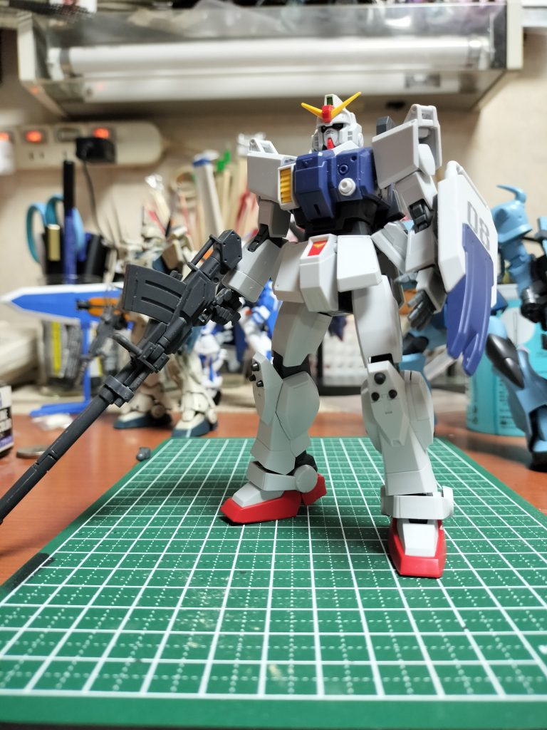 素組み後の綺麗な姿です。