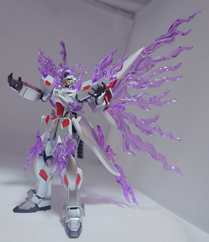 部分メタリック塗装 ゴーストガンダム–3枚目/制作者：澪