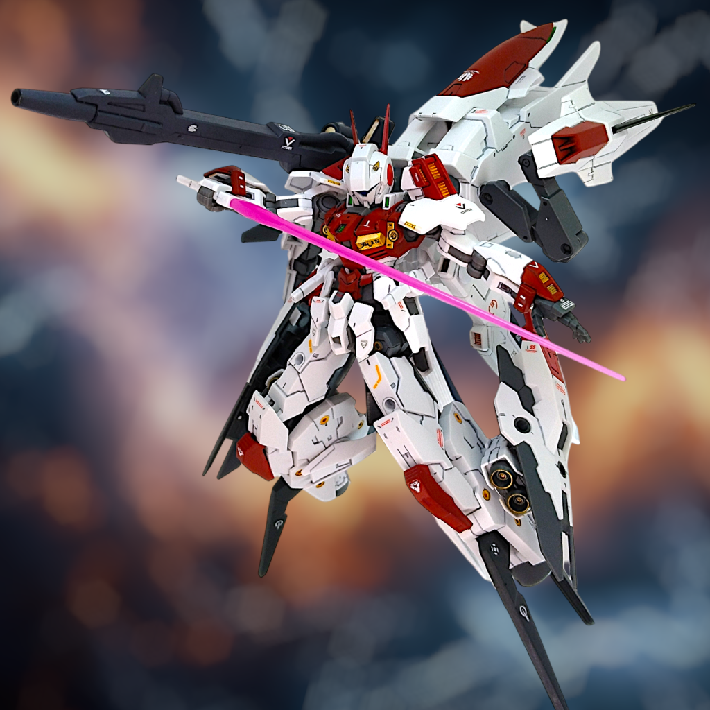 見ての通り、今回はモリモリになりました！支援メカとの合体SEEDのゼウスシルエットのような足ブースタージムらしくないジムが今回のテーマです