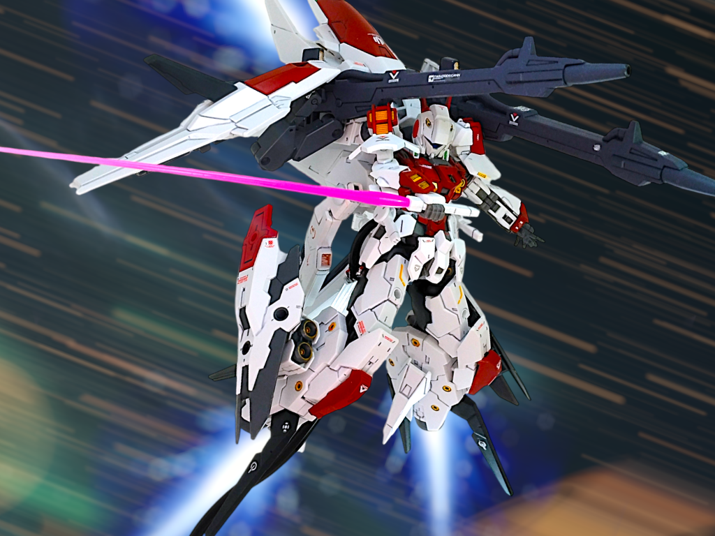 脚部は30MMのオプションパーツより宙間では足首なんてただの飾りです足ブースターはロマン(gandam-hand2)