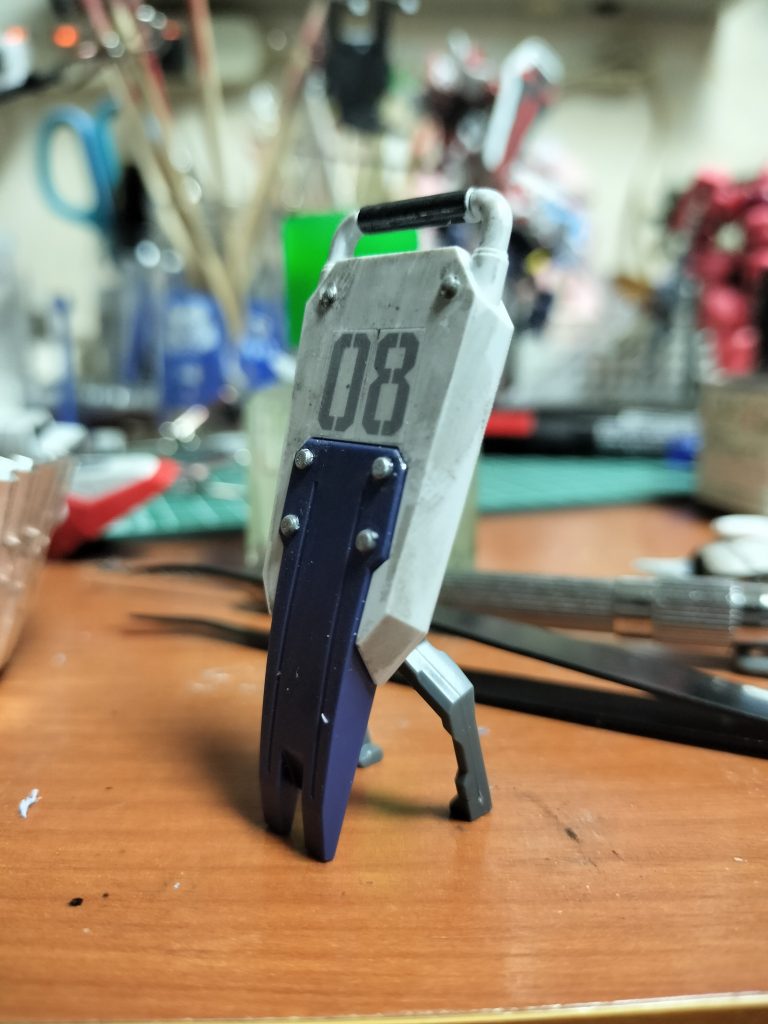 リベットでディテールアップもしてみました。