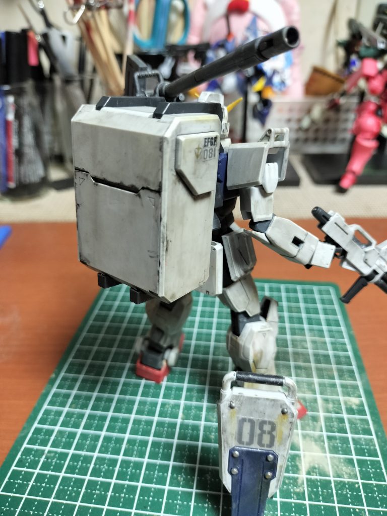 ランドセルにEz8で余ったシールを貼ってみました。