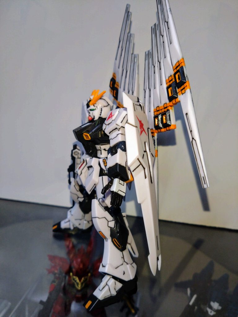 GフレームFA　νガンダム–9枚目/制作者：基本筆塗り部分塗装仕様