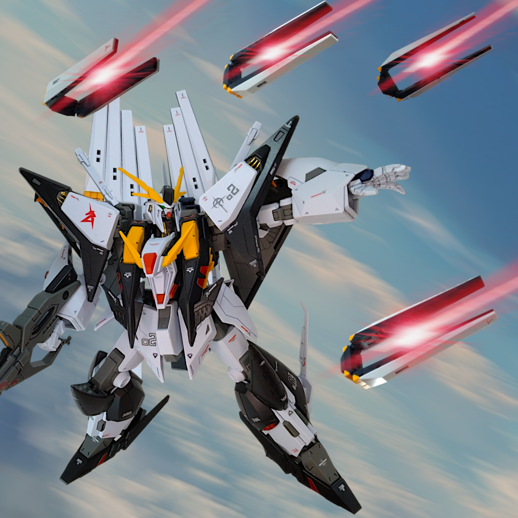 いけっ、フィンファンネル!