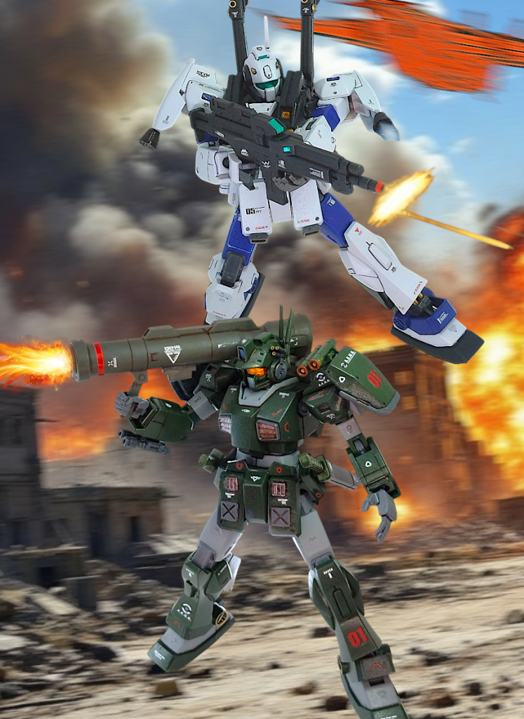 連邦軍オペレーター「隣接する基地より入電!『カラバ』を名乗る謎の敵勢力の急襲を受け、援軍は不可能とのこと!」ハヤト「ネモ隊はアウドムラから全て降下!・・・頼んだぞアムロ!」アムロ「カイさん、ハヤト・・・さすがやってくれる!」