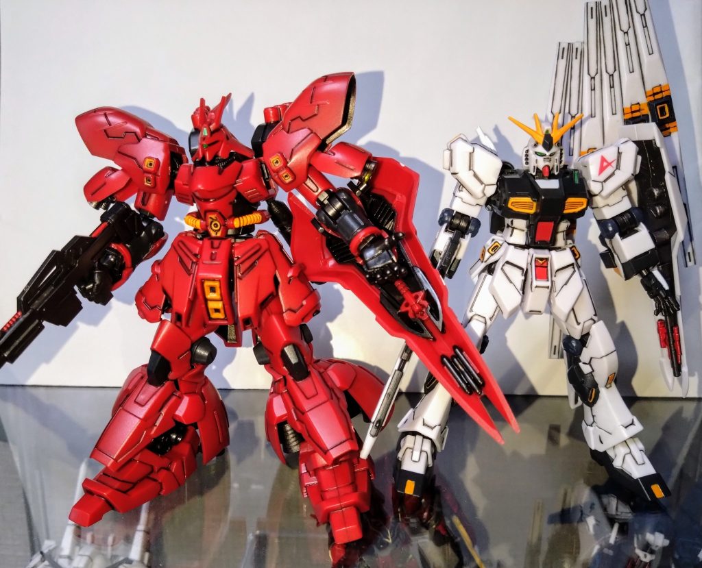 GフレームFA サザビー–5枚目/制作者:基本筆塗り部分塗装仕様