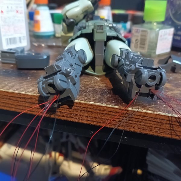 かなり中途半端ですが立ちました😅💦💦以上で組込み予定終了です👍‼️（3枚目）