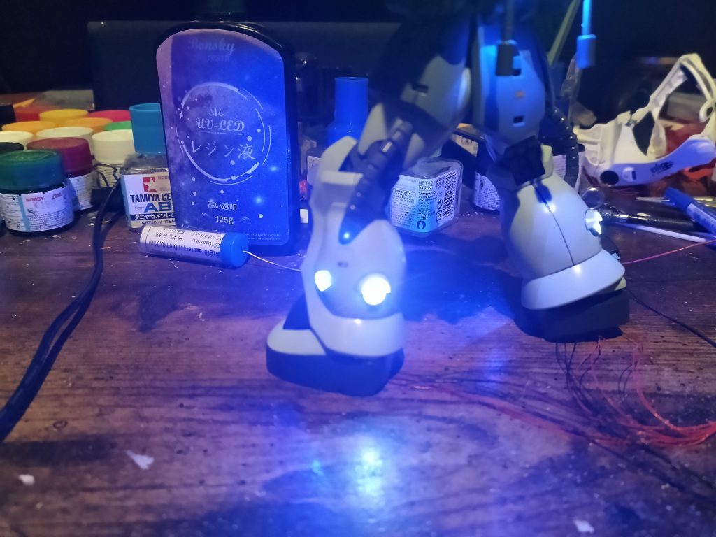 足首周りも色分けして入れてます☝️