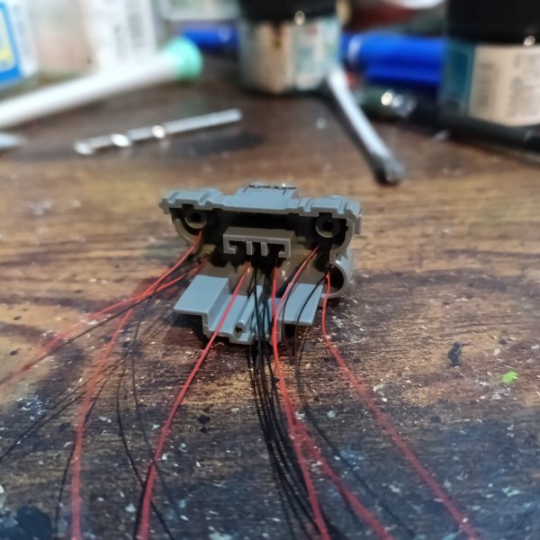 今作の最大のハイライト、バックパックの組込み完了です‼️👍（2枚目）