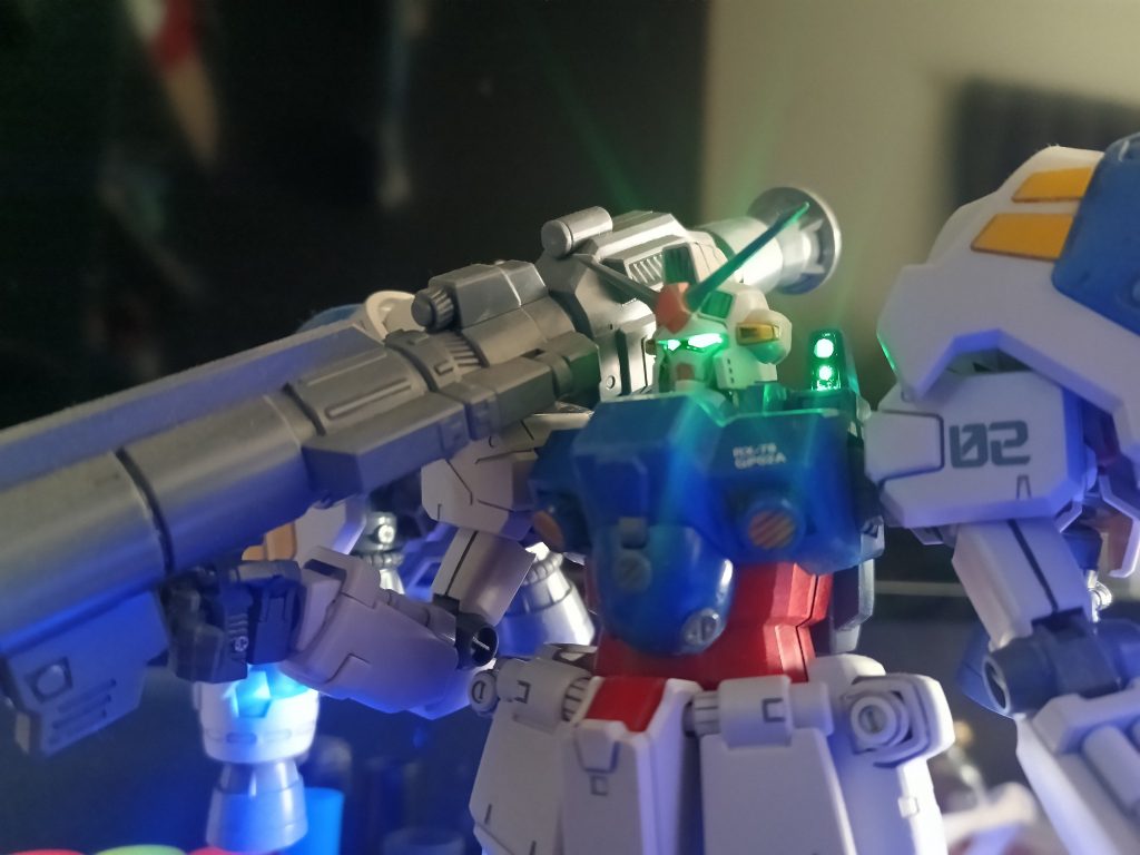 過去作 MG ガンダム試作2号機 サイサリス LED組込み–8枚目/制作者：福田　義康