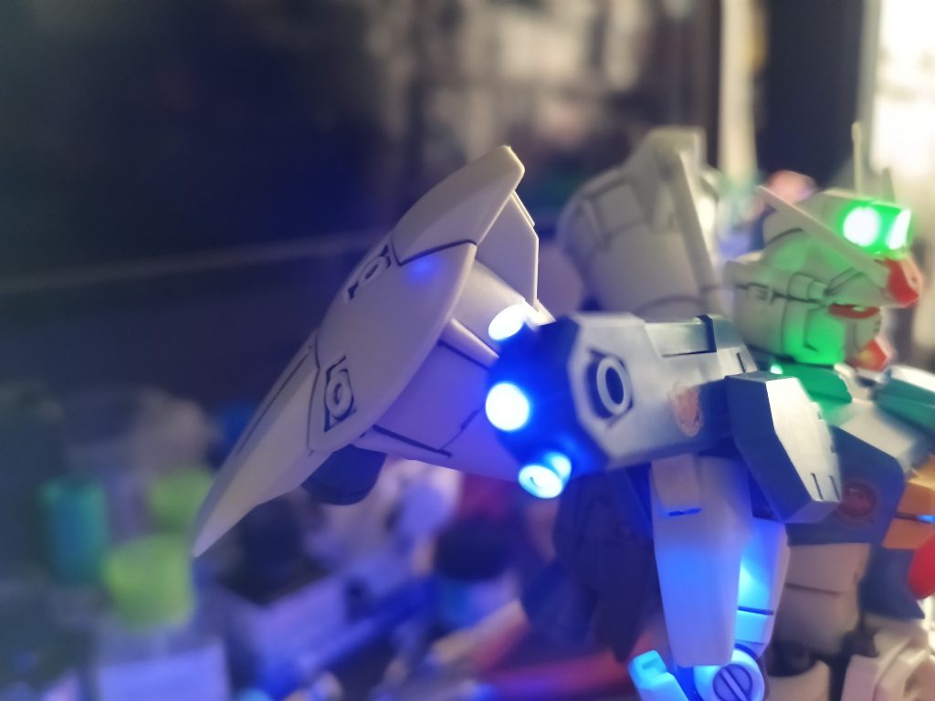 過去作 MG ガンダム試作1号機 フルバーニアン LED組込み–5枚目/制作者：福田　義康