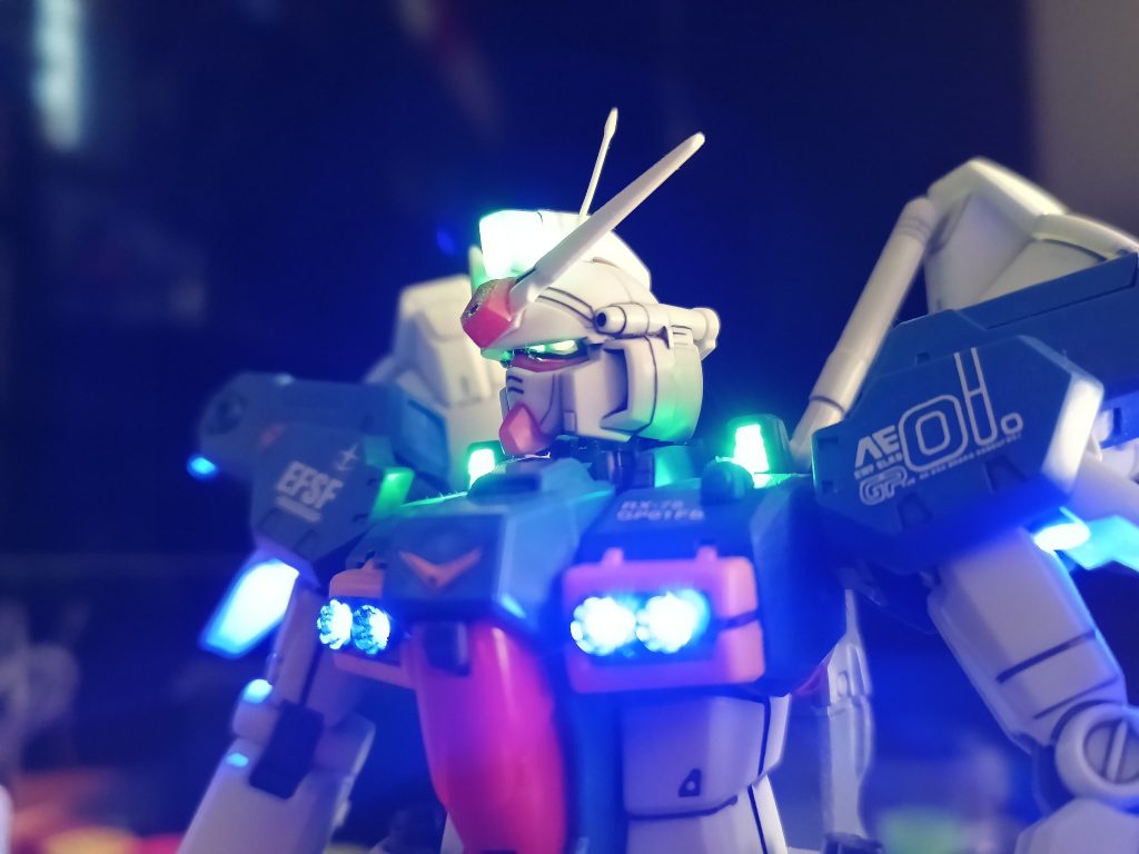 過去作 MG ガンダム試作1号機 フルバーニアン LED組込み–9枚目/制作者：福田　義康