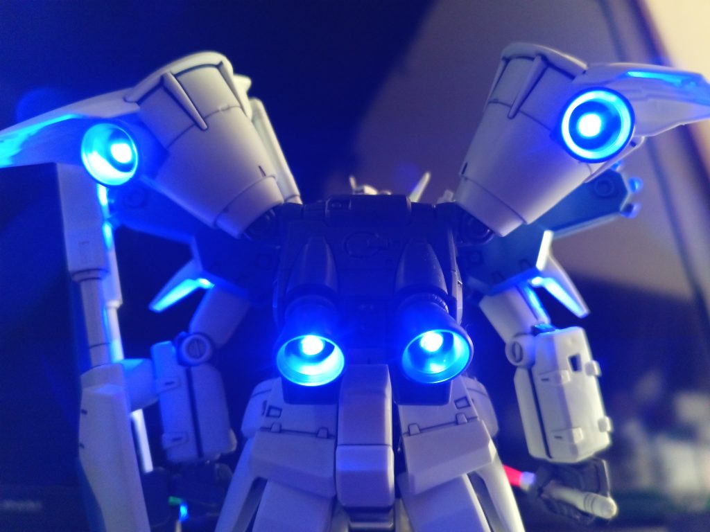 過去作 MG ガンダム試作1号機 フルバーニアン LED組込み–7枚目/制作者：福田　義康