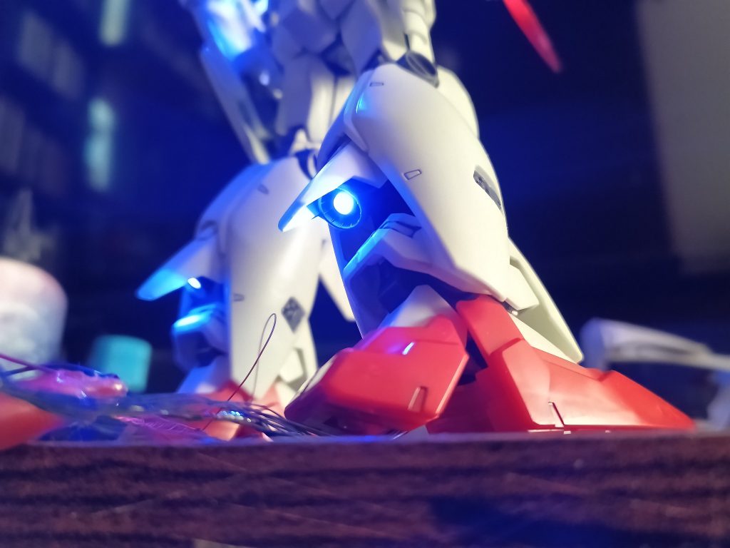 過去作 MG ガンダム試作1号機 フルバーニアン LED組込み–8枚目/制作者：福田　義康