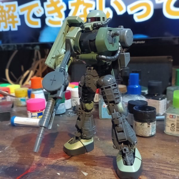 足首周りのスラスターに入れて今回の予定終了です👍（2枚目）