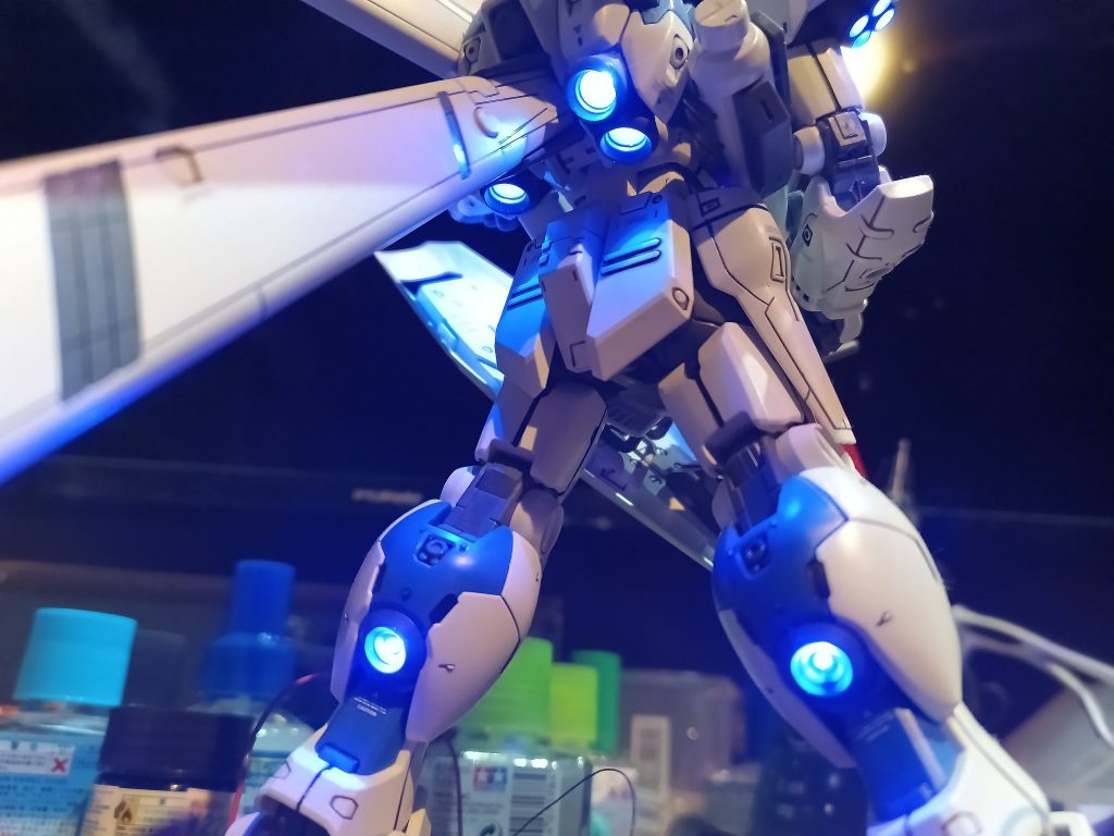 過去作 RE/100 ガンダム試作4号機 ガーベラ LED組込み–9枚目/制作者：福田　義康