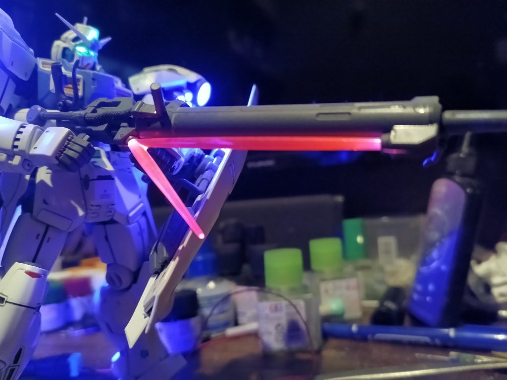 この時のビームジュッテを如何に光らせるかがテーマでした☝️