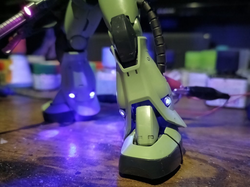 MG ザクIIマインレイヤー LED組込み–5枚目/制作者：福田　義康