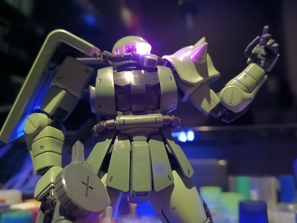 MG ザクIIマインレイヤー LED組込み–3枚目/制作者：福田　義康