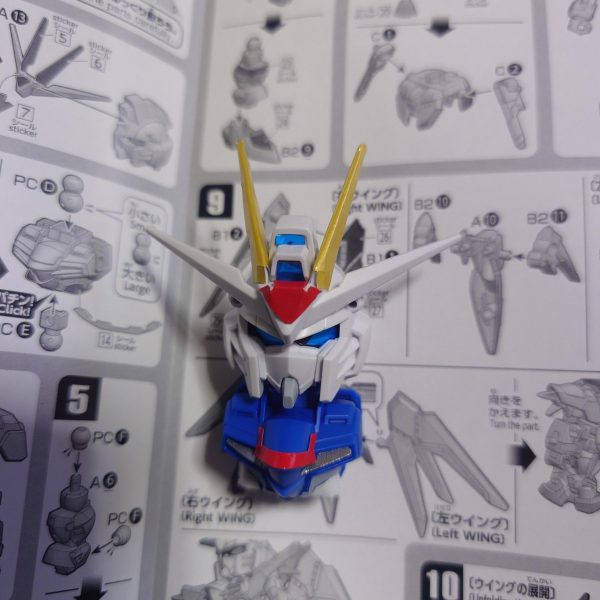 久しぶりにSDガンダム系を作ってます（2枚目）