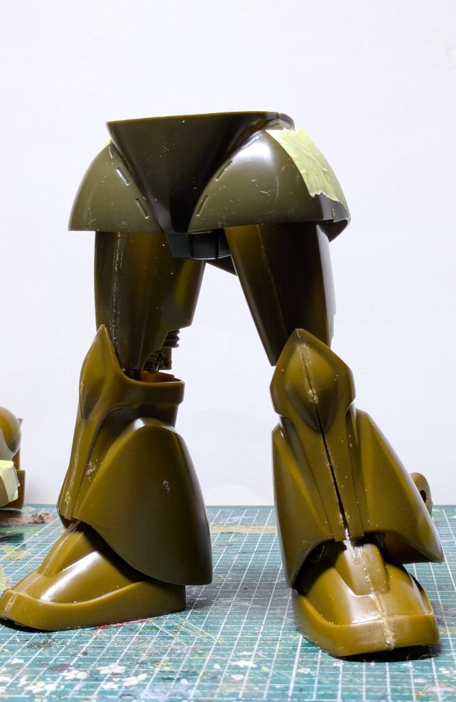 旧キット  1/100 ゲルググ  リアルタイプカラー–2枚目/制作者：MU