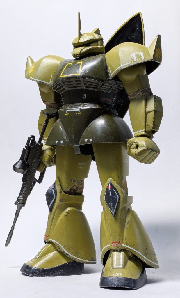 後は思いつきで関節に防塵カバーを付けた程度です。