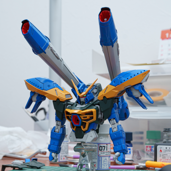 接着後、頭部の後ろがエナメルで割れた...。&nbsp;エナメル怖い（2枚目）