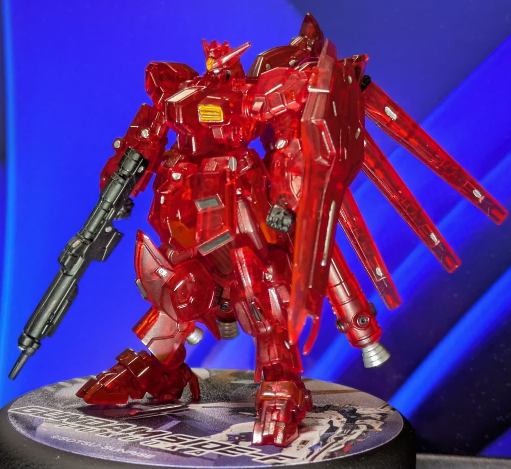 ガンダムアーティファクト　Hi-v ガンダム_クリアレッド–4枚目/制作者：Hammer Smith