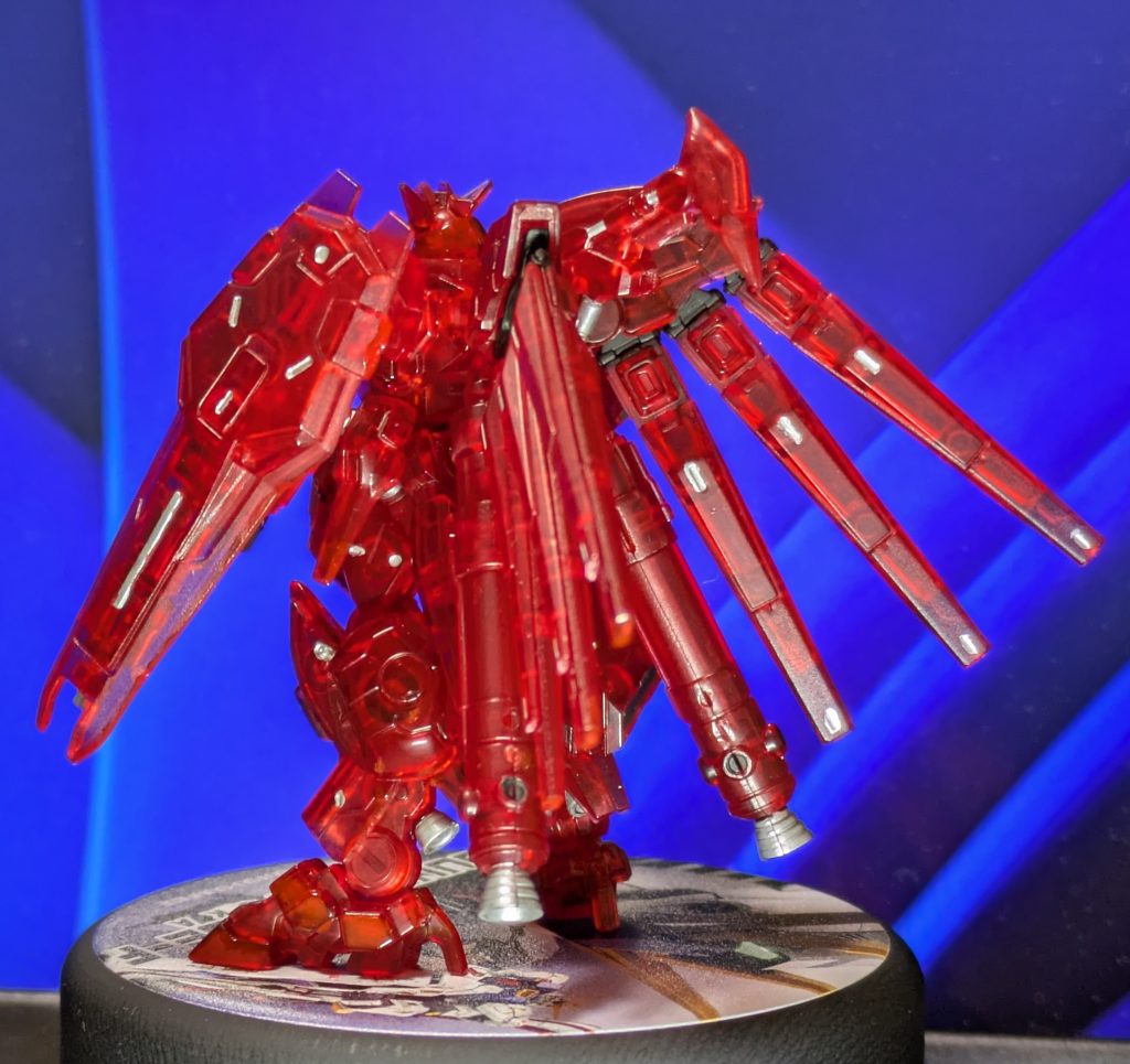 ガンダムアーティファクト　Hi-v ガンダム_クリアレッド–6枚目/制作者：Hammer Smith