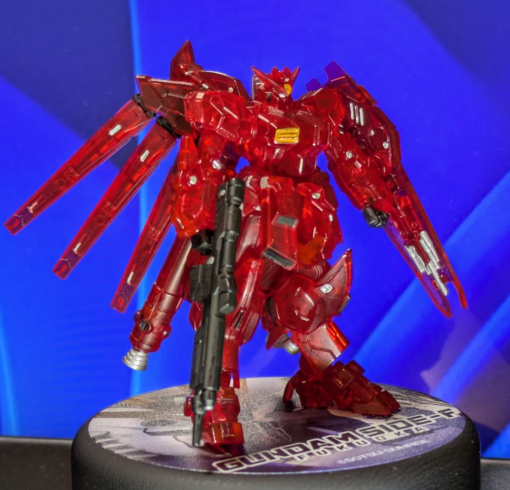 ガンダムアーティファクト　Hi-v ガンダム_クリアレッド–2枚目/制作者：Hammer Smith